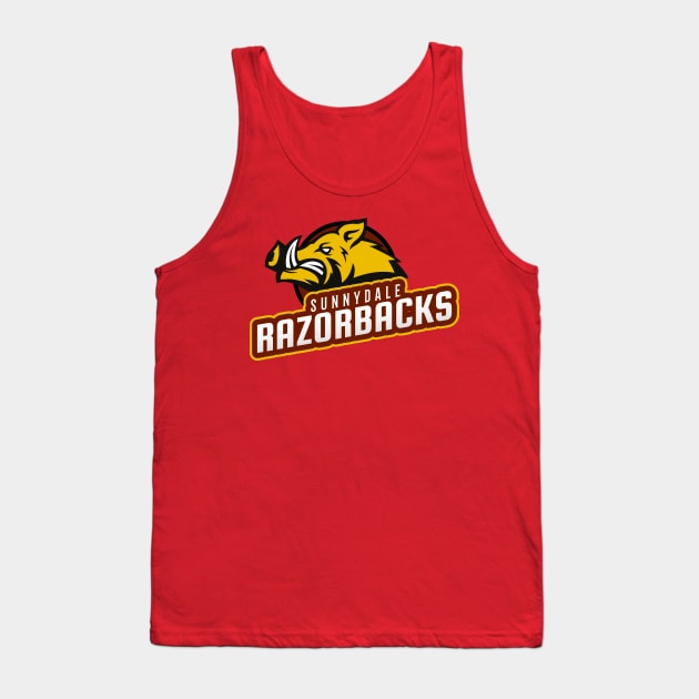 Sunnydale Razorbacks Tank Top by Meta Cortex